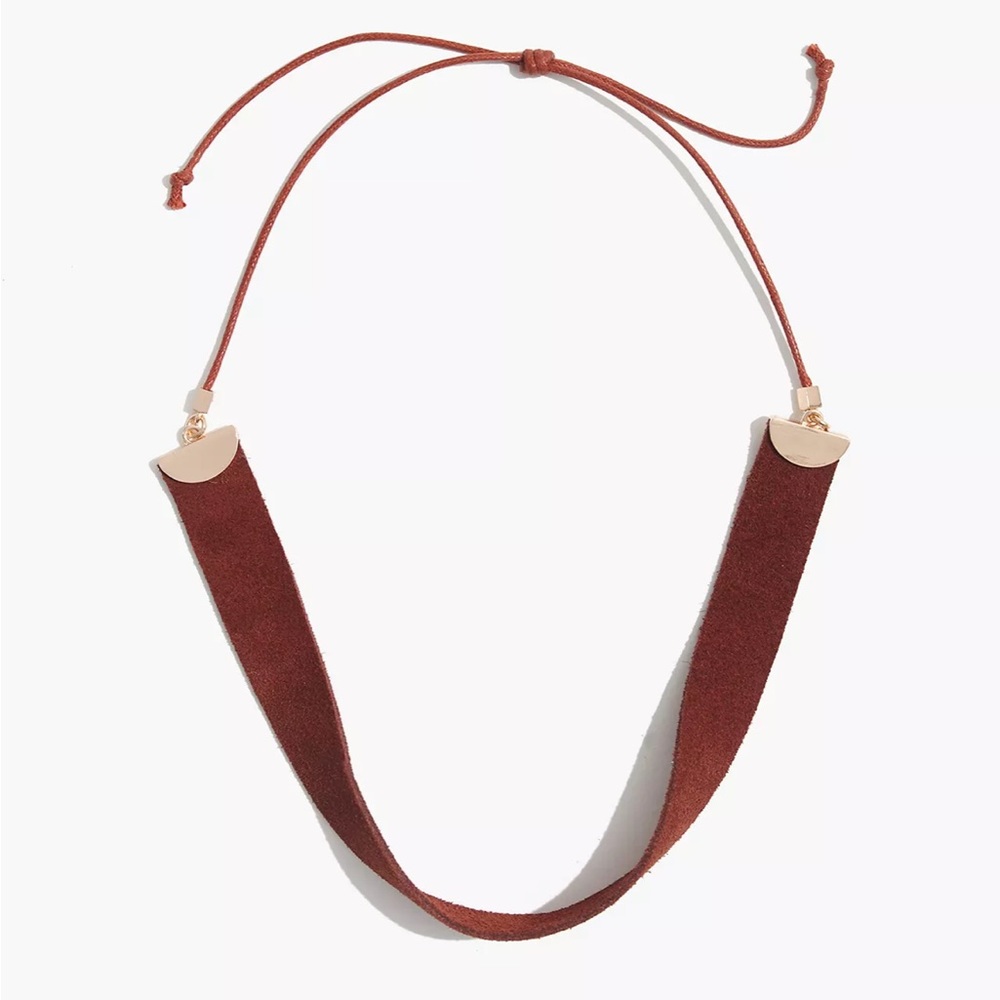 Madewell Suede Choker Necklace